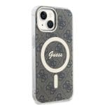 Guess IML 4G MagSafe Brown iPhone 15 Tok