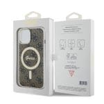 Guess IML 4G MagSafe Brown iPhone 15 Tok