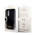 Guess PC/TPU Glitter Flakes Metal Logo Black Samsung Galaxy Z Fold 5 Tok