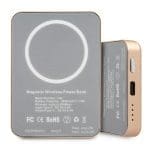 Guess Powerbank 5W GUPBMSVSLG 3000mAh Gold MagSafe