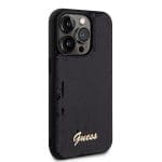 Guess Sequin Script Logo Black iPhone 14 Pro Tok