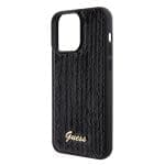 Guess Sequin Script Logo Black iPhone 15 Pro Max Tok