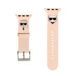 Karl Lagerfeld Karl and Choupette Apple Watch SE/11/10/9/8/7/6/5/4/3/Ultra 1/2/3 (44/45/46/49mm) Pink