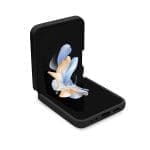 Karl Lagerfeld KLHCZF5SNIKBCK Hardcase Black Silicone Ikonik Samsung Galaxy Z Flip 5 Tok