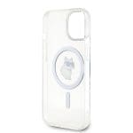 Karl Lagerfeld KLHMP15SHFCCNOT Transparent Hardcase IML Choupette MagSafe iPhone 15 Tok