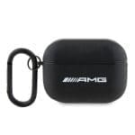 Mercedes AMG AMAP2SLWK Black Leather White Logo AirPods Pro 2 Tok
