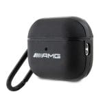 Mercedes AMG AMAP2SLWK Black Leather White Logo AirPods Pro 2 Tok