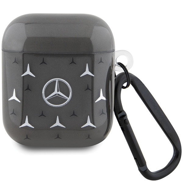Mercedes MEA28DPMGS Black Large Star Pattern AirPods 1/2 Tok