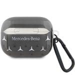 Mercedes MEAP28DPMGS Black Large Star Pattern AirPods Pro 2 Tok