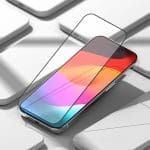 Ringke Tempered Glass Black iPhone 15 Pro