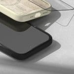 Ringke Tempered Glass Black iPhone 15 Pro