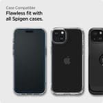 Spigen Alm Glass Fc 2-pack Black iPhone 15