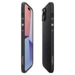 Spigen Liquid Air Matte Black iPhone 15 Tok