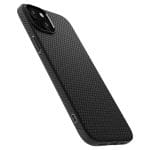 Spigen Liquid Air Matte Black iPhone 15 Tok
