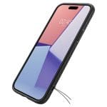 Spigen Liquid Air Matte Black iPhone 15 Plus Tok
