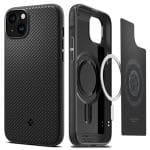 Spigen Mag Armor MagSafe Matte Black iPhone 15 Tok