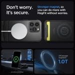 Spigen Rugged Armor Mag MagSafe Matte Black iPhone 15 Pro Max Tok