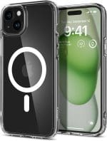 Spigen Ultra Hybrid Mag MagSafe White iPhone 15 Plus Tok