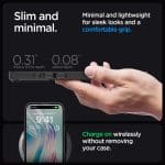 Spigen Ultra Hybrid Matte Black iPhone 15 Pro Tok
