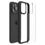 Spigen Ultra Hybrid Matte Black iPhone 15 Pro Max Tok