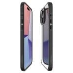 Spigen Ultra Hybrid Matte Black iPhone 15 Pro Max Tok