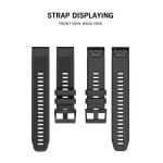 Tech-Protect Smooth Garmin Fenix 3 / 5x / 3hr / 5x Plus / 6x / 6x Pro / 7x Black