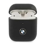 BMW BMA2CSLBK Black Geniune Leather Signature AirPods 1/2 Tok