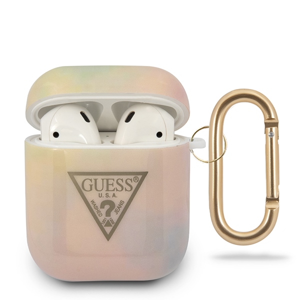 Guess GUACA2TPUMCGG01 Pink Tie & Dye Collection AirPods 1/2 Tok