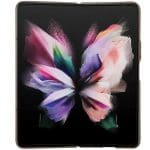 Guess GUHCZFD5P4TDPW F946 Brown Hardcase Leather 4G Triangle Strass Samsung Galaxy Z Fold 5 Tok