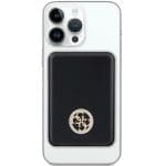 Guess Powerbank 5W GUPBM3AL4DMK 3000 mAh Black MagSafe 4G Strassed Metal Logo