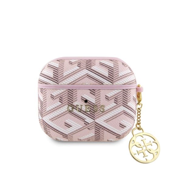 Guess PU G Cube Charm Pink AirPods 3 Tok