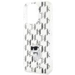 Karl Lagerfeld KLHCP15XHNCMKLT Transparent Hardcase Monogram Choupette iPhone 15 Pro Max Tok