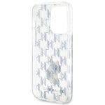 Karl Lagerfeld KLHCP15XHNCMKLT Transparent Hardcase Monogram Choupette iPhone 15 Pro Max Tok