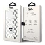 Karl Lagerfeld KLHCP15XHNCMKLT Transparent Hardcase Monogram Choupette iPhone 15 Pro Max Tok