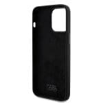 Karl Lagerfeld Liquid Silicone Choupette NFT Black iPhone 15 Pro Max Tok