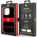 Ferrari FEHMP14LUCOK Black Hardcase IMD Combi Magsafe iPhone 14 Pro Tok