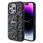Guess PU Grip Stand G Cube Black iPhone 15 Pro Max Tok