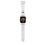 Karl Lagerfeld Karl Head NFT Szíj Apple Watch SE/11/10/9/8/7/6/5/4/3/Ultra 1/2/3 (44/45/46/49mm) White