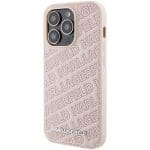 Karl Lagerfeld KLHCP15XPQKPMP Pink Hardcase Quilted K Pattern iPhone 15 Pro Max Tok