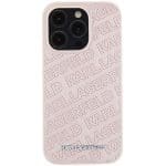 Karl Lagerfeld KLHCP15XPQKPMP Pink Hardcase Quilted K Pattern iPhone 15 Pro Max Tok