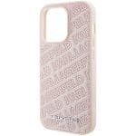 Karl Lagerfeld KLHCP15XPQKPMP Pink Hardcase Quilted K Pattern iPhone 15 Pro Max Tok