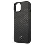 Mercedes MEHCP15SRCABK Black Hardcase Carbon Fiber Dynamic iPhone 15 Tok