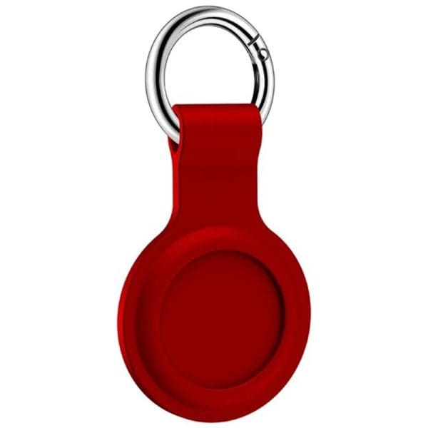 Silicone Key Ring Tok for AirTag Dark Green