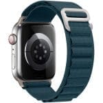 Alpina Szíj Apple Watch SE/11/10/9/8/7/6/5/4/3/Ultra 1/2/3 (44/45/46/49mm) Dark Green