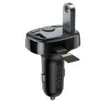 Baseus FM Transmitter T-typed Bluetooth 2xUSB microSD Black