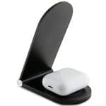 Ferrari Foldable Induction Charger 2in1 FECBFMALK 15W Black Printed Logo MagSafe