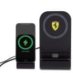 Ferrari Induction Charger FEMFBMALK 15W Black 2023 Collection MagSafe