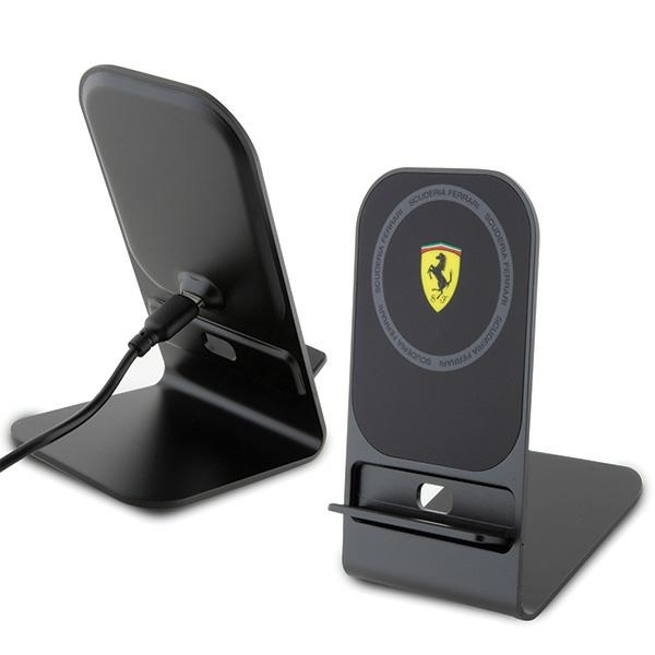 Ferrari Induction Charger FEMFBMALK 15W Black 2023 Collection MagSafe