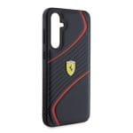 Ferrari PU Carbon Twist Black Samsung Galaxy S23 Fe Tok