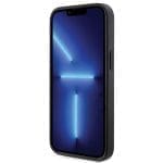 Guess GUHCP14SP4TDSCPK Black Hardcase Crossbody 4G Metal Logo iPhone 14 Tok